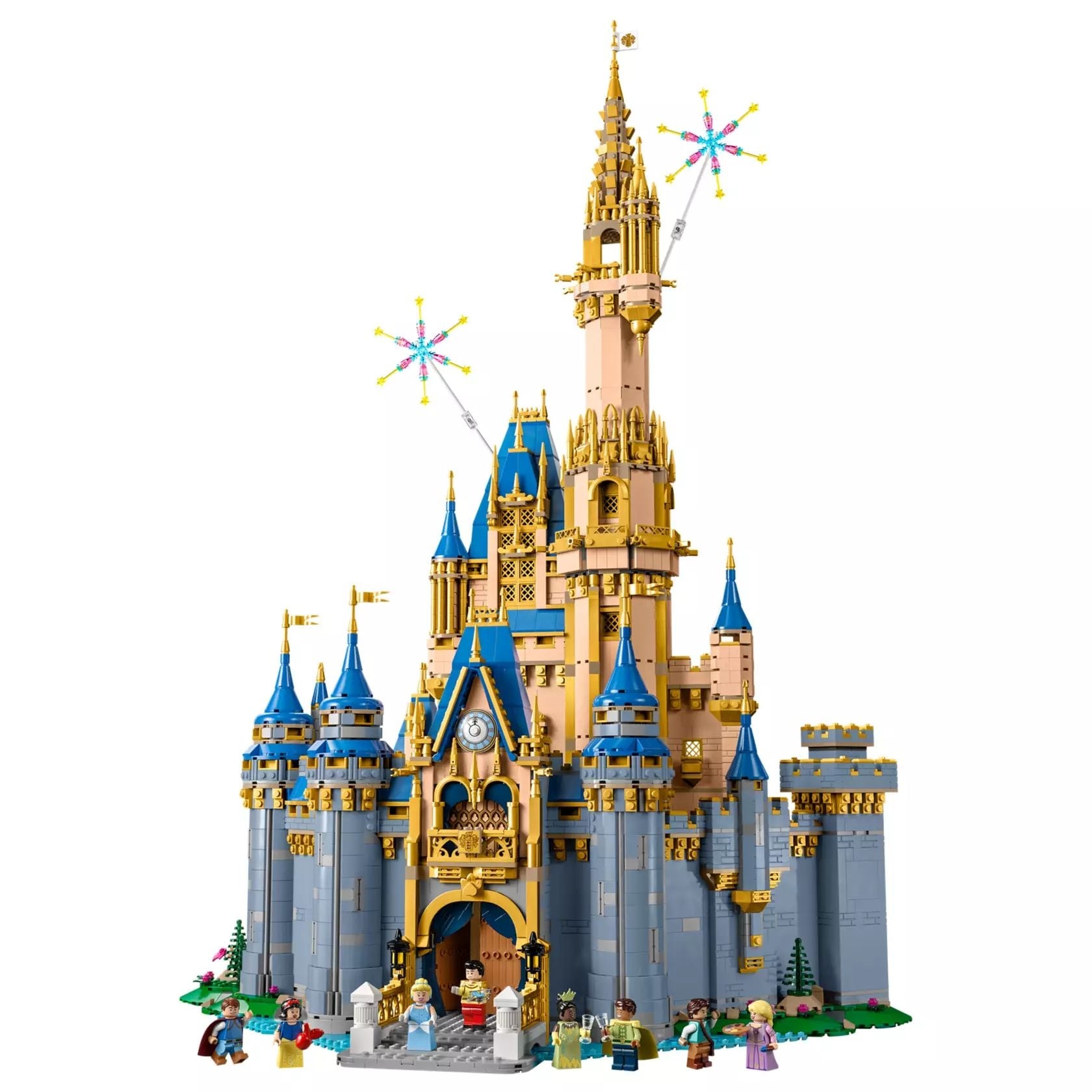 LEGO 43222 Disney Castle Building Set, 4837 Pieces, Age 18+ - Bed